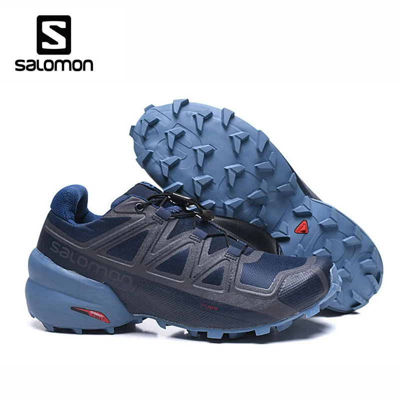 Salomon Speed Cross 5 Men Hiking Shoes Outdoor Men Sneakers Climbing Shoes SpeedCross 5 Men Sport Shoes