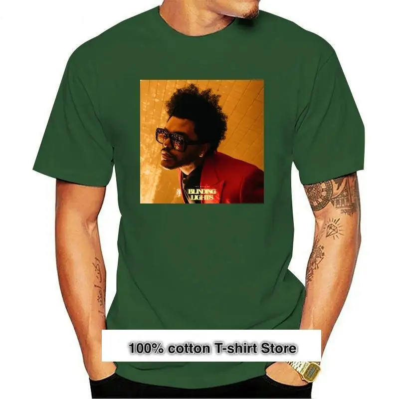 

Camiseta de la cubierta del álbum de las luces cegadoras del Weeknd