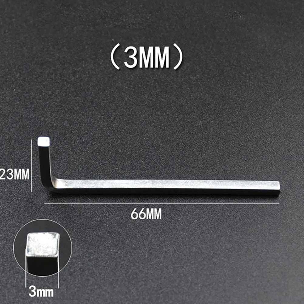 

6Pcs Head Wrench L Shape Square Head Wrench Tighten The Square Screw Best Price Chromium Vanadium Steel Garden Tools