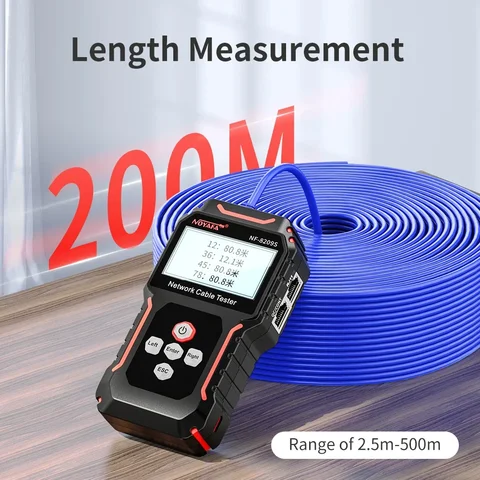 NOYAFA NF-8209S Тестер сетевого кабеля