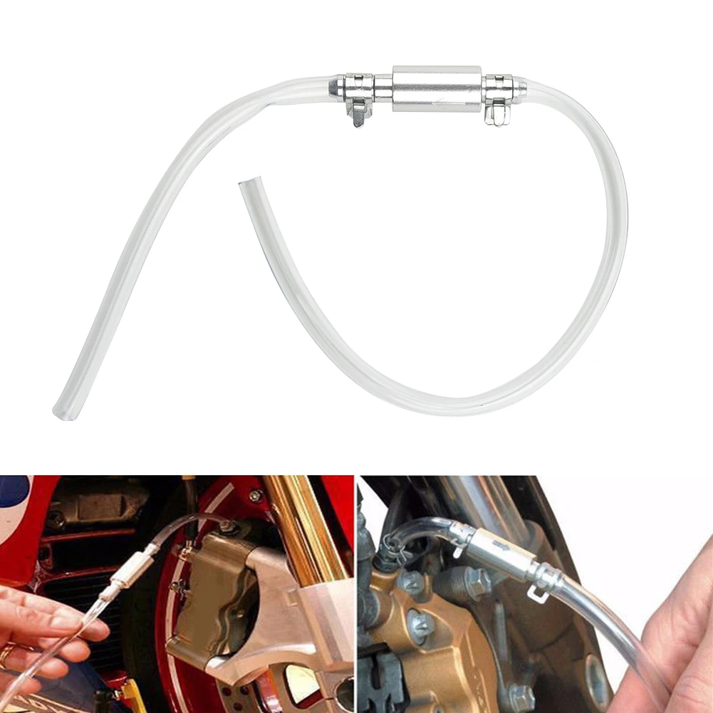 

Automotive Brake Bleeder Tool Motorcycle Car Clutch Bleed Bleeding Way Tube Kit Aluminum & Rubber New Practical