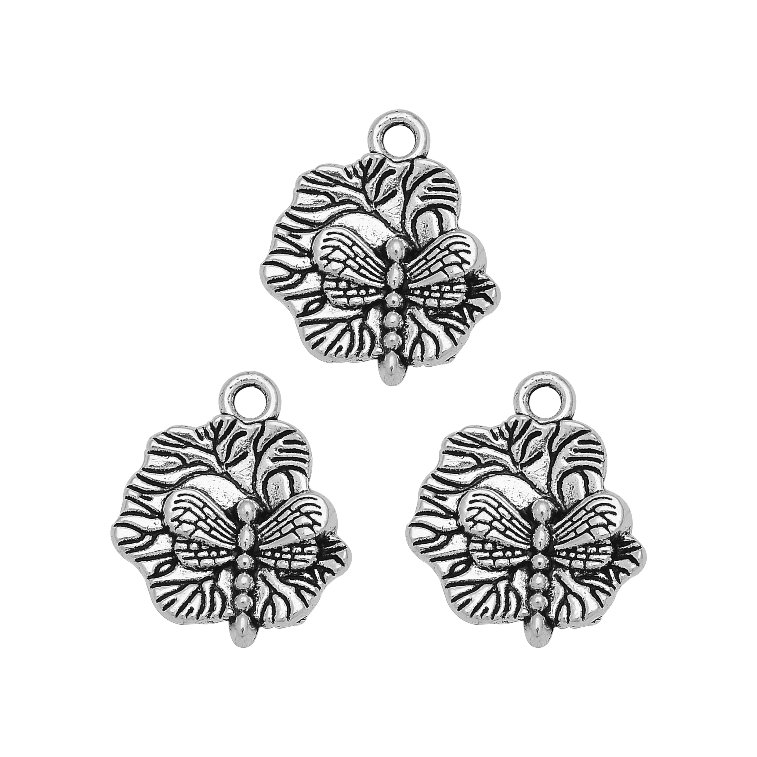 Винтажные подвески в виде стрекозы 20 шт./партия насекомых для браслетов ожерелий