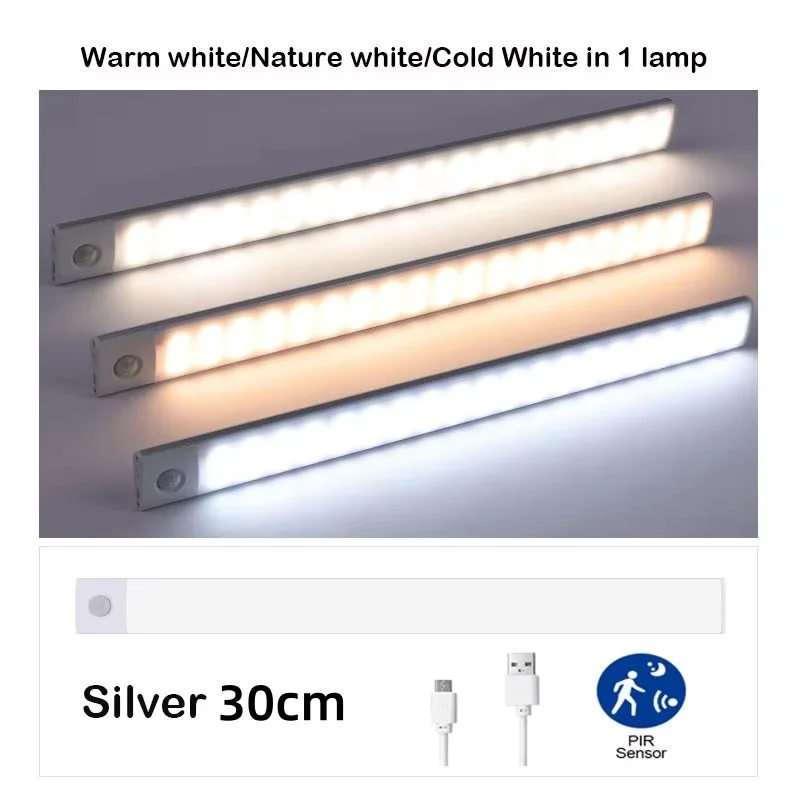 

COXO Беспроводной ночник для шкафа с датчиком движения