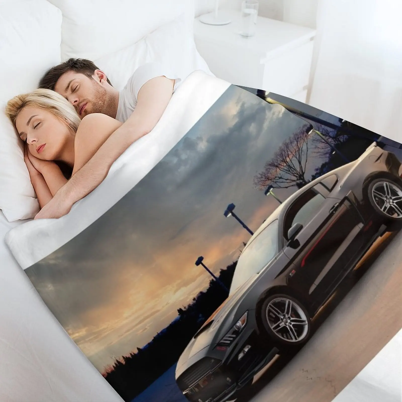 Одеяло Roush Mustang Stage 2 ' тонкое рождественское одеяло для дивана 2017