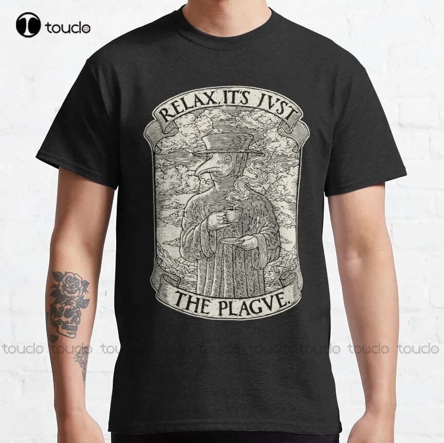 

The Chillest Plague Doctor Classic T-Shirt T-Shirts For Women Fashion Design Casual Tee Shirts Tops Hipster Clothes Xs-5Xl Retro