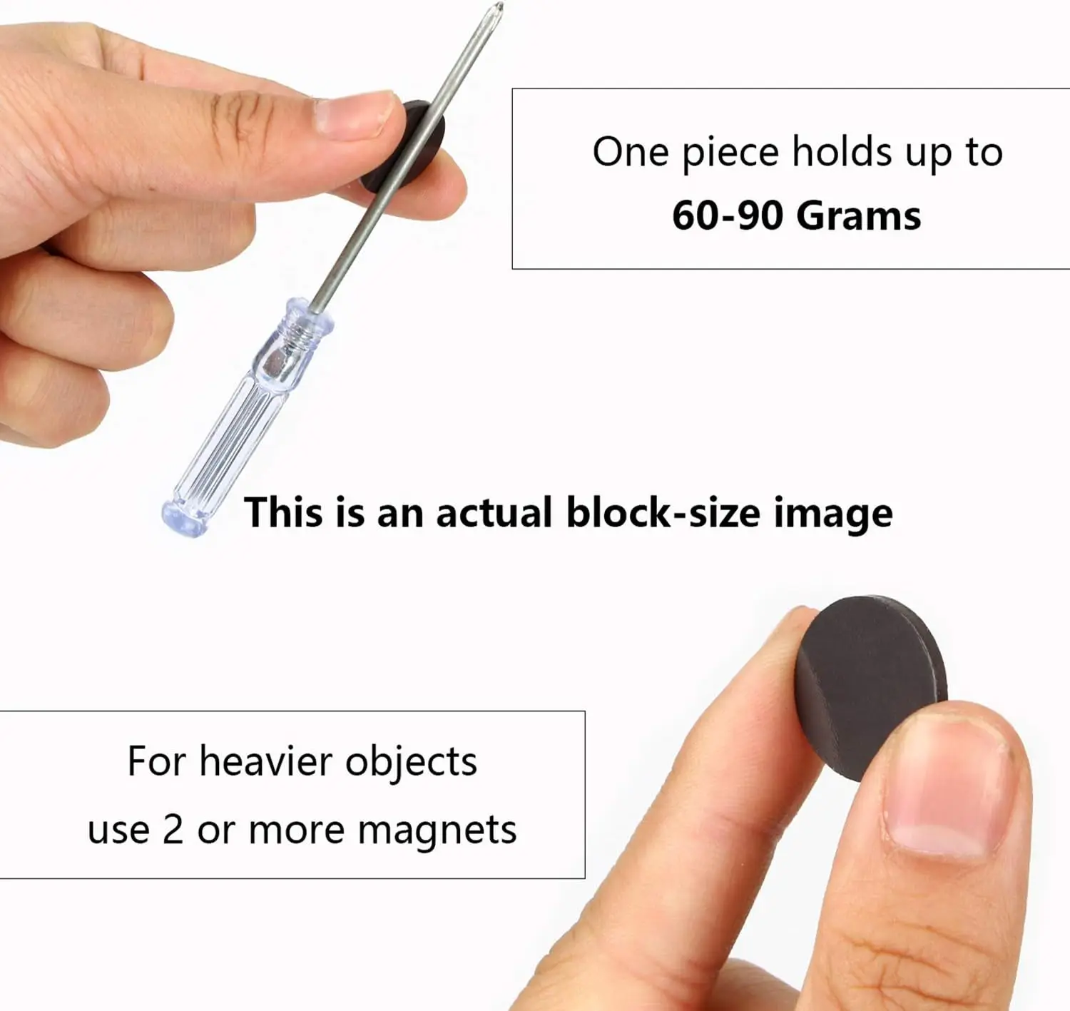 Гибкие магнитные точки самоклеящиеся маленькие круглые наклейки 150 шт. с базовым