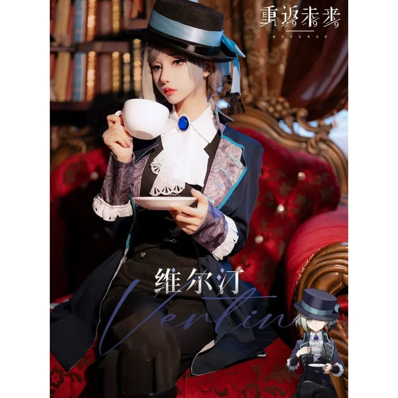 Yu Reverse: 1999 Vertin Ladies Mufti Косплей Костюм Cos Game Аниме Вечеринка Униформа Хэллоуин Играть Ролевая Одежда Clothinga; 3,v'5.t;8, (art.: 3920d26ece351) - 3920d26ece351