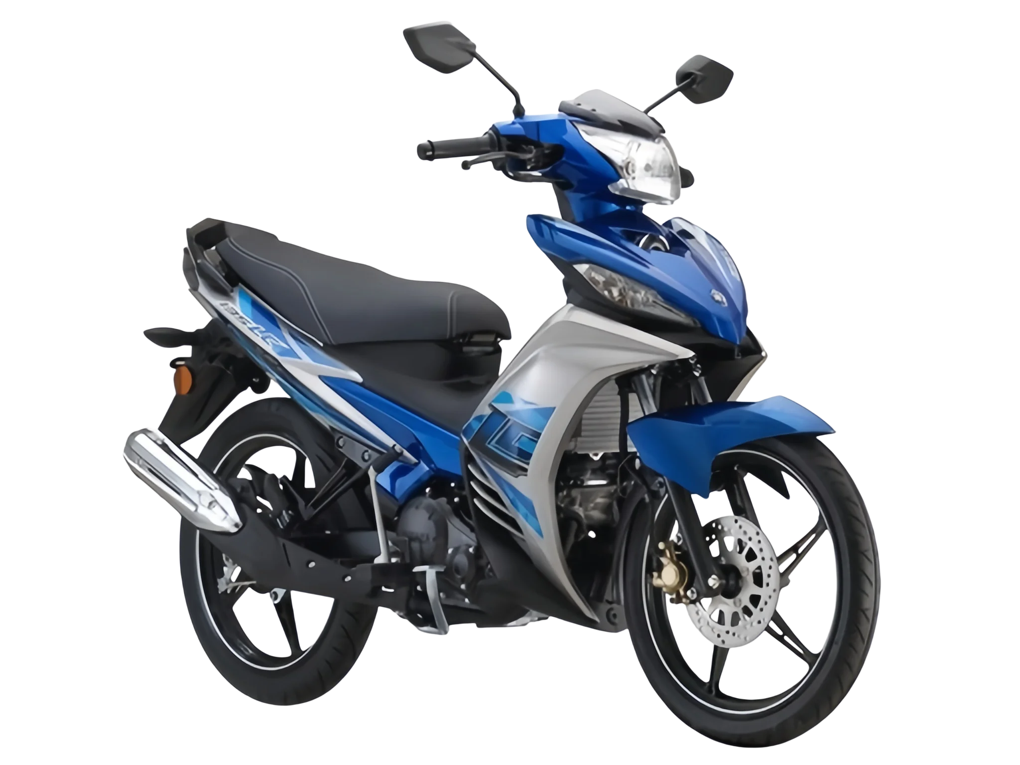 Фото Для Yamaha LC135 17-дюймовый 5-спицевый легкосплавный диск с тормозным кольцом, устойчивый к давлению, антикоррозийный, сбалансированный, индивидуальная модификация, запасные части. №4