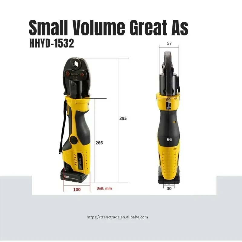 Беспроводной мини-электрический комплект сантехнических инструментов Pex TH16 20 26 32