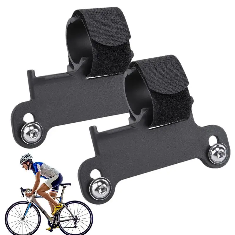 

Флейта для велосипеда с волшебной наклейкой, 2 шт., легкая и прочная рамка для велосипеда, черный совместимый кронштейн с зажимом