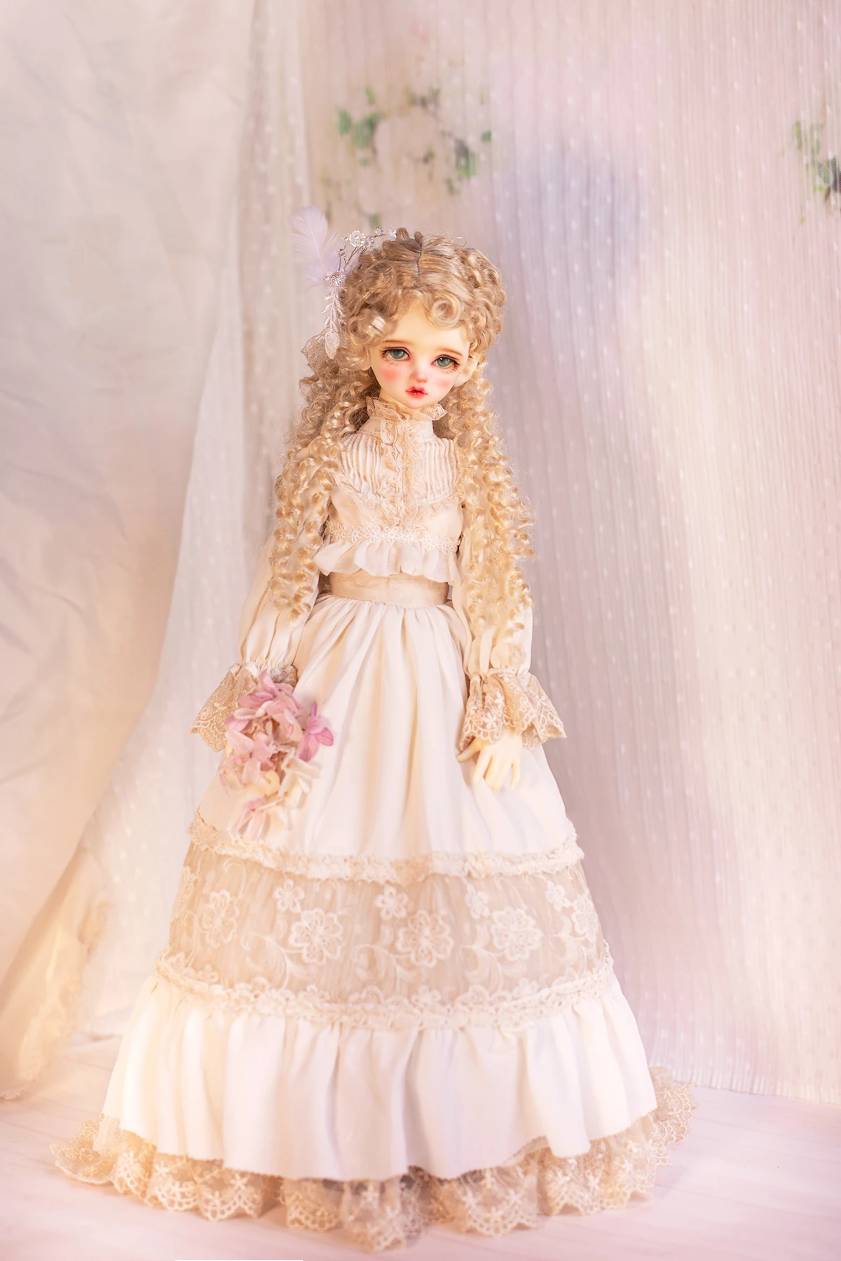 

[Wamami] Ретро Лолита Старинное платье 1/4 MSD 1/3 SD DZ AOD BJD кукла кукольный костюм