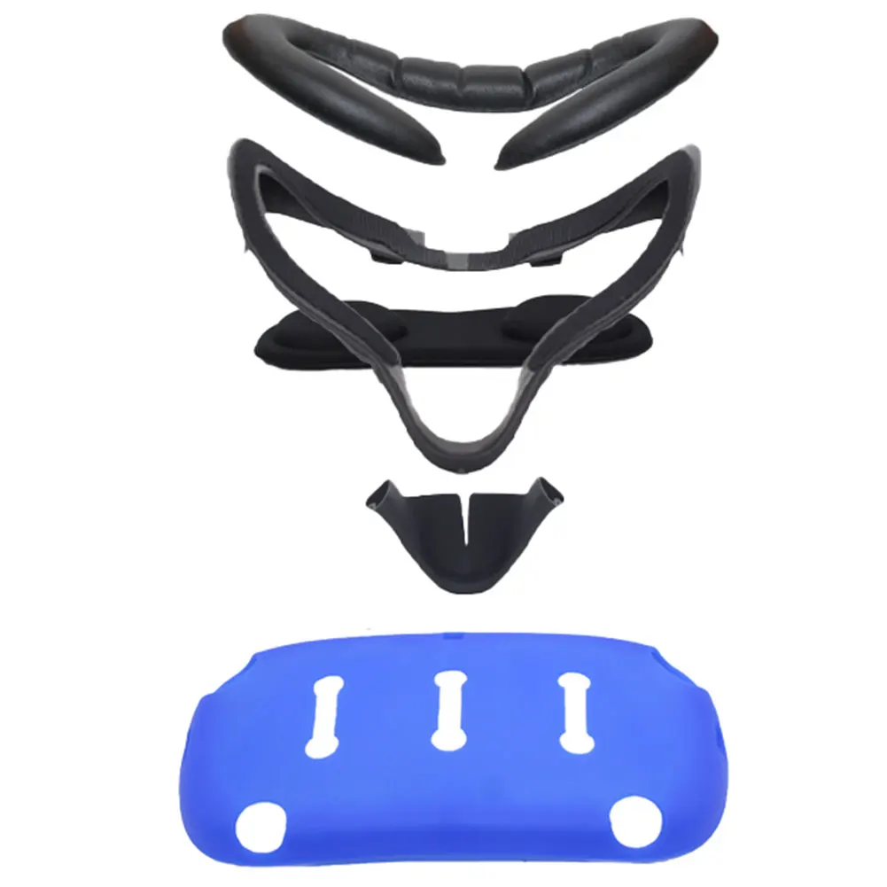 

5pcs Protective VR Lens Cover Set Replacement Parts Facial Interface Bracket Professional Comfort Elastic For Oculus Quest