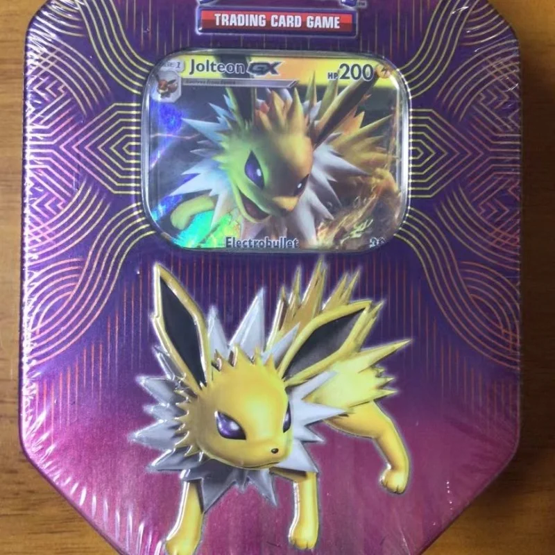 

Pokemon English Card GX Flareon Vaporeon Jolteon U.S. Edition XY Collectible Anime Gift Toy Cute Limited Rare ACG Box/4bag