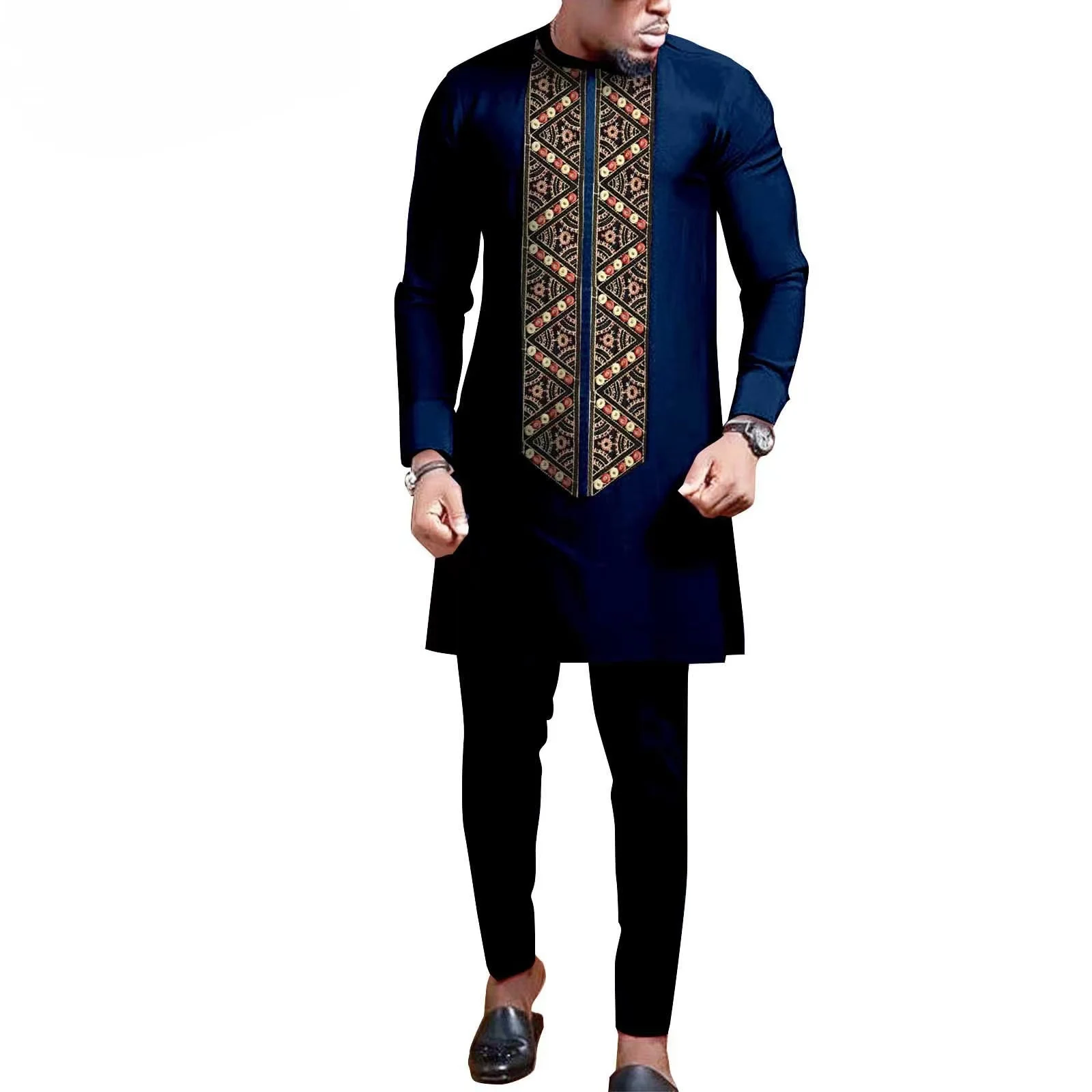 African Men Suit Dashiki Clothing Tribal Outfit Dashiki Shirt and Ankara Pant 2 Piece Set with Pocket Bazin Riche Wear Daily
African Men Suit Dashiki Clothing Tribal Outfit Dashiki Shirt and Ankara Pant 2 Piece Set with Pocket Bazin Riche Wear Daily