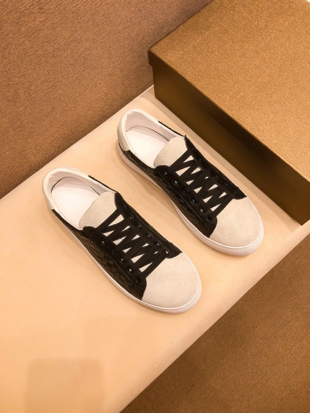 

2023 New Men's Sports Shoes Luxury Brand Designer Men's Fashion Genuine Leather Casual Breathable Milan Printed Shoes