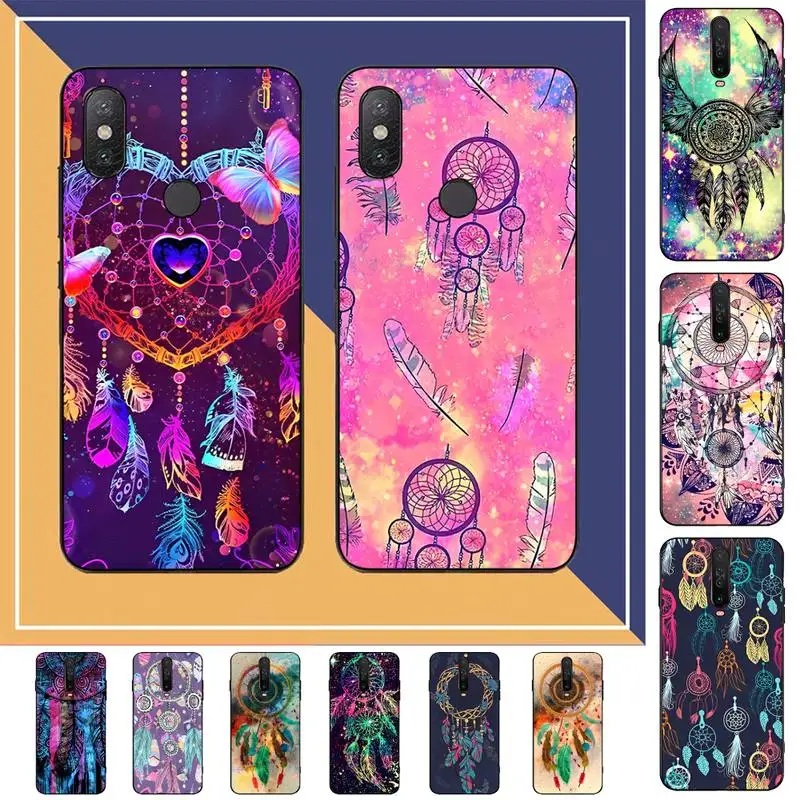 

Dream Cather Feathers Phone Case for Redmi Note 8 7 9 4 6 pro max T X 5A 3 10 lite pro