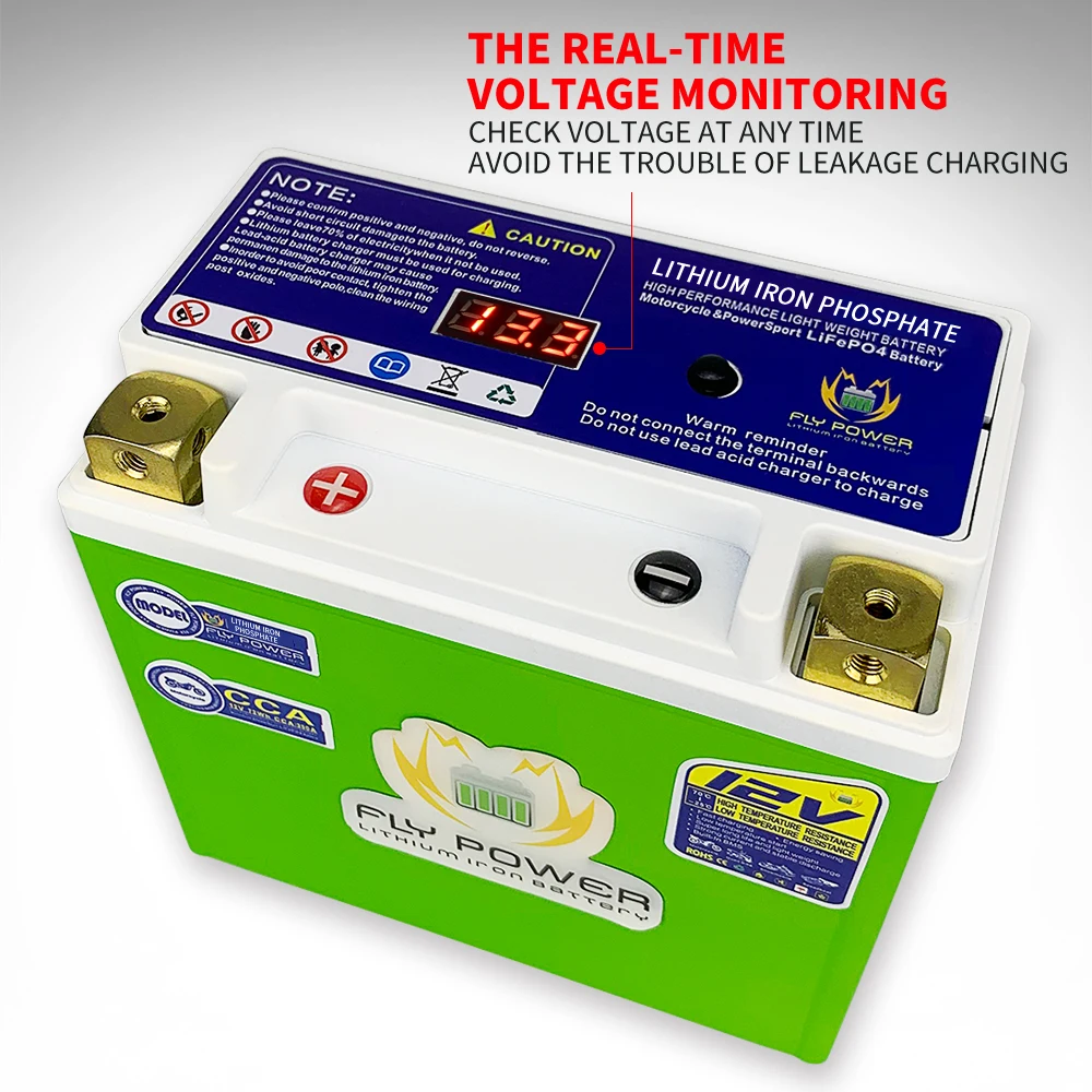 Литиевый аккумулятор для мотоцикла, стартера, скутера, 12 В, с BMS, 4L-BS 5L-BS 7A-BS 9-BS 160 ~ 350 CCA