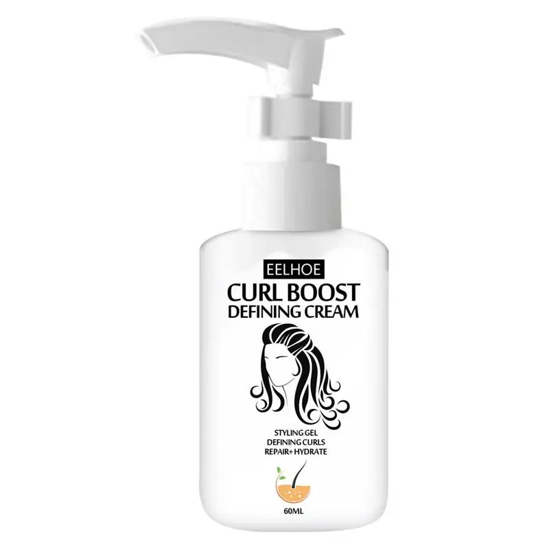 

Cute Curls Hair Booster Curl Defining Styling Enhancing Spray Strong Hair Curly Spray Enhances Natural Wave Curl Boost Cream