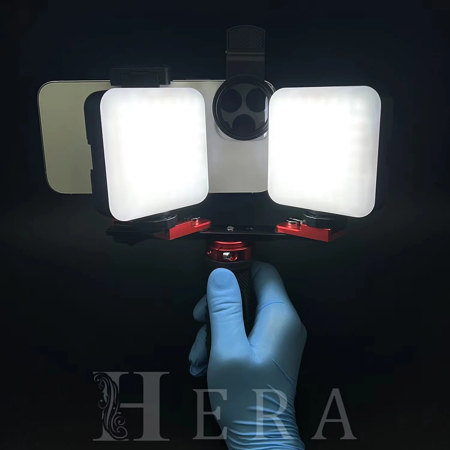 Ceny Fotografia Mobilna LED Light Telefon Zdjęcie Wideo Latarka Oświetlenie Do Makrofotografii, Paznokci, Stomatologicznych, Manicure I Makijażu