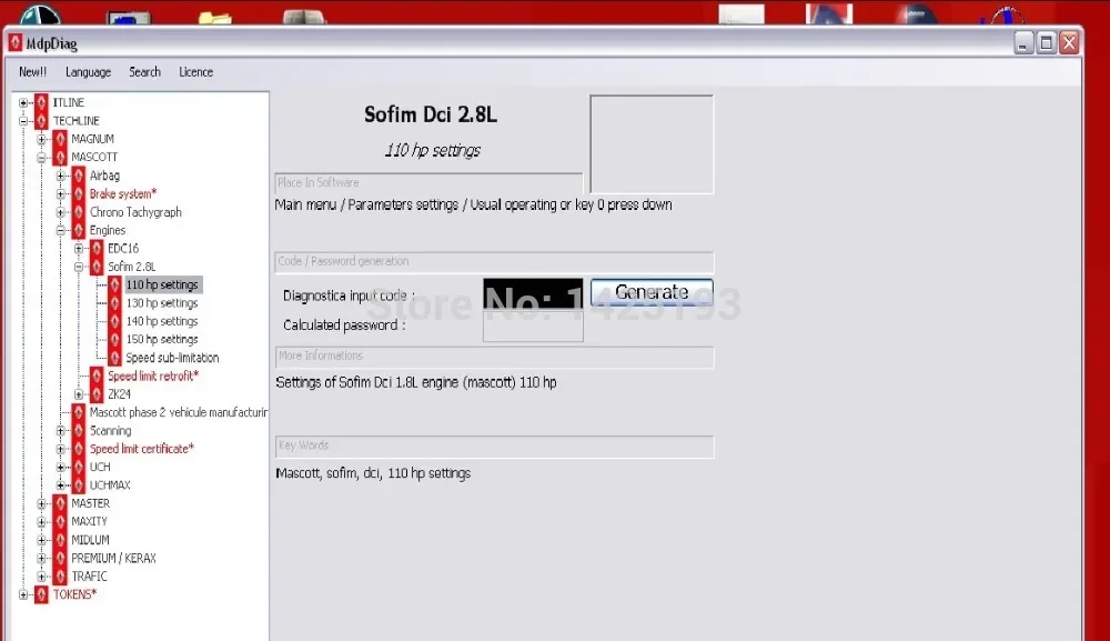 НОВЫЙ 100% для RENAULT TRUCKS DIAG NG3/NG10 КАЛКУЛЯТОР v2014