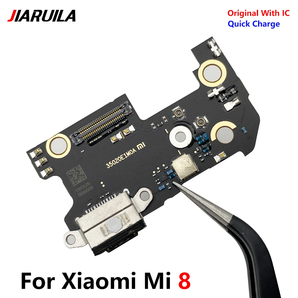 Ceny 100% Oryginalna Nowa ładowarka Flex Dla Xiaomi Mi 8 Złącze Portu USB Stacja Dokująca ładowanie Flex Cable