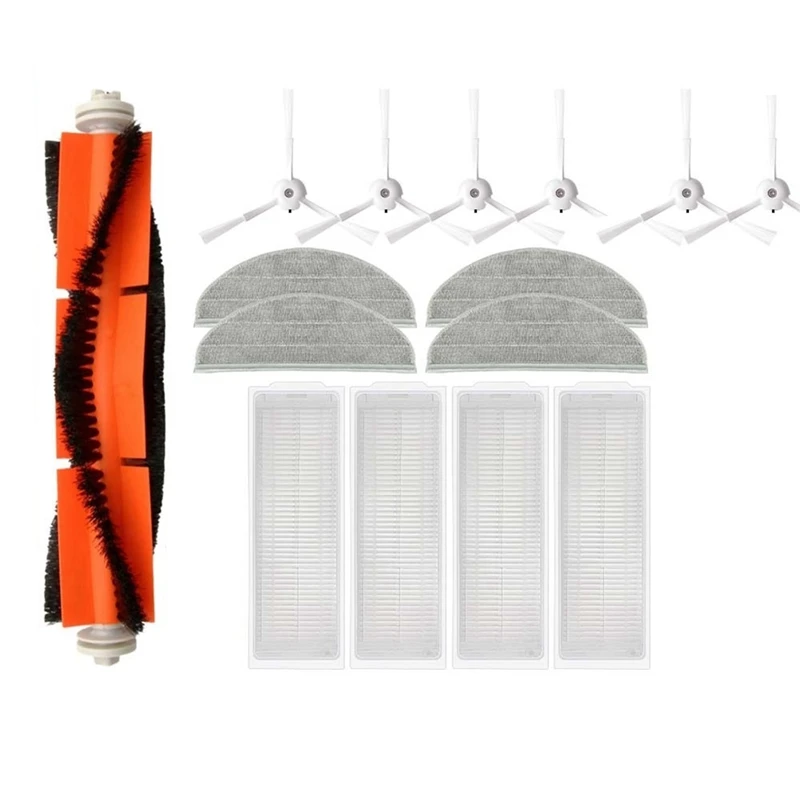 

Main Side Brush Hepa Filter Mop Cloth Rag For Xiaomi Mijia Self-Cleaning Sweeping Mopping Robot MJSTP Parts