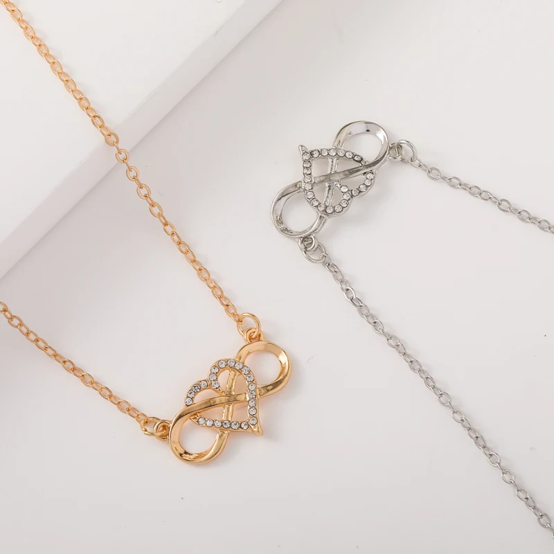 

Necklace Women's Alloy Love Necklace Fashion Chain Korean Popular Women's Pendant Jewelry Gift