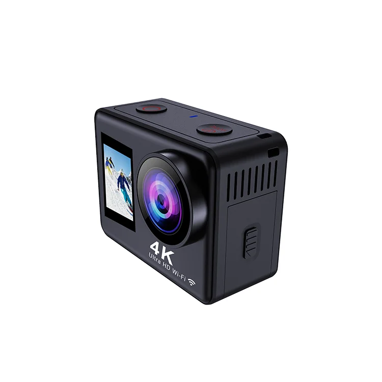 

4K Action Camera WIFI Action Camera 4K Dual Screen EIS Gyro Stability Smooth Video Sport Action Camera 1080P Digital