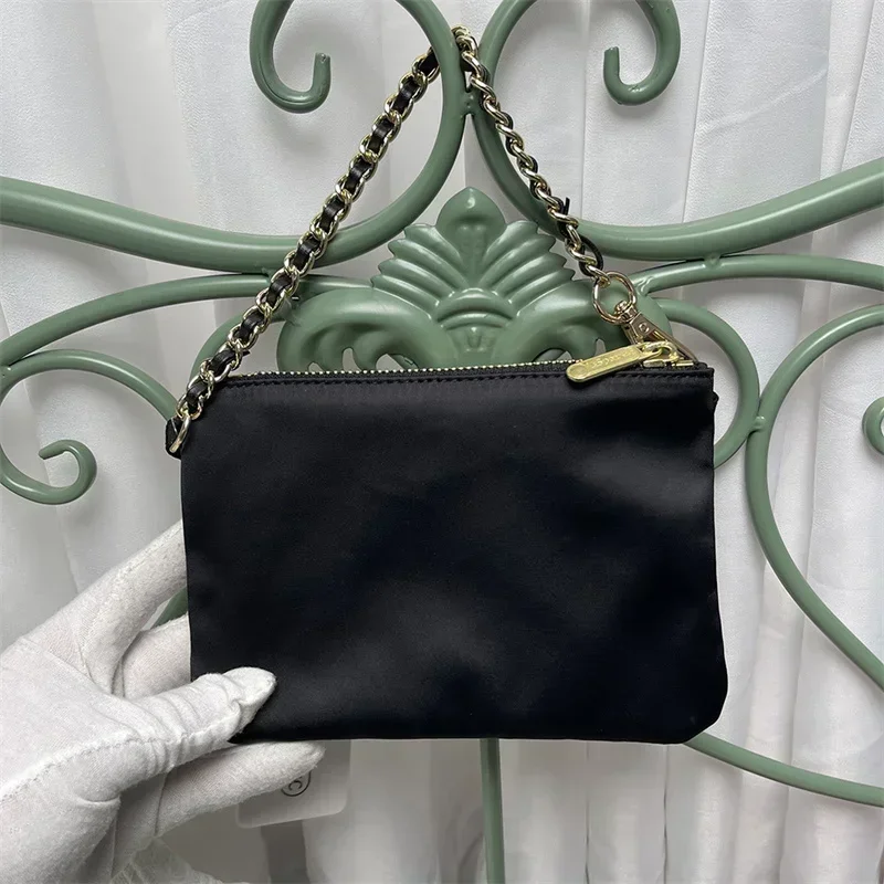 Lesportsacs Сумка для мобильного телефона 17 5*2*12 см Черная мини-ручная косметичка L195