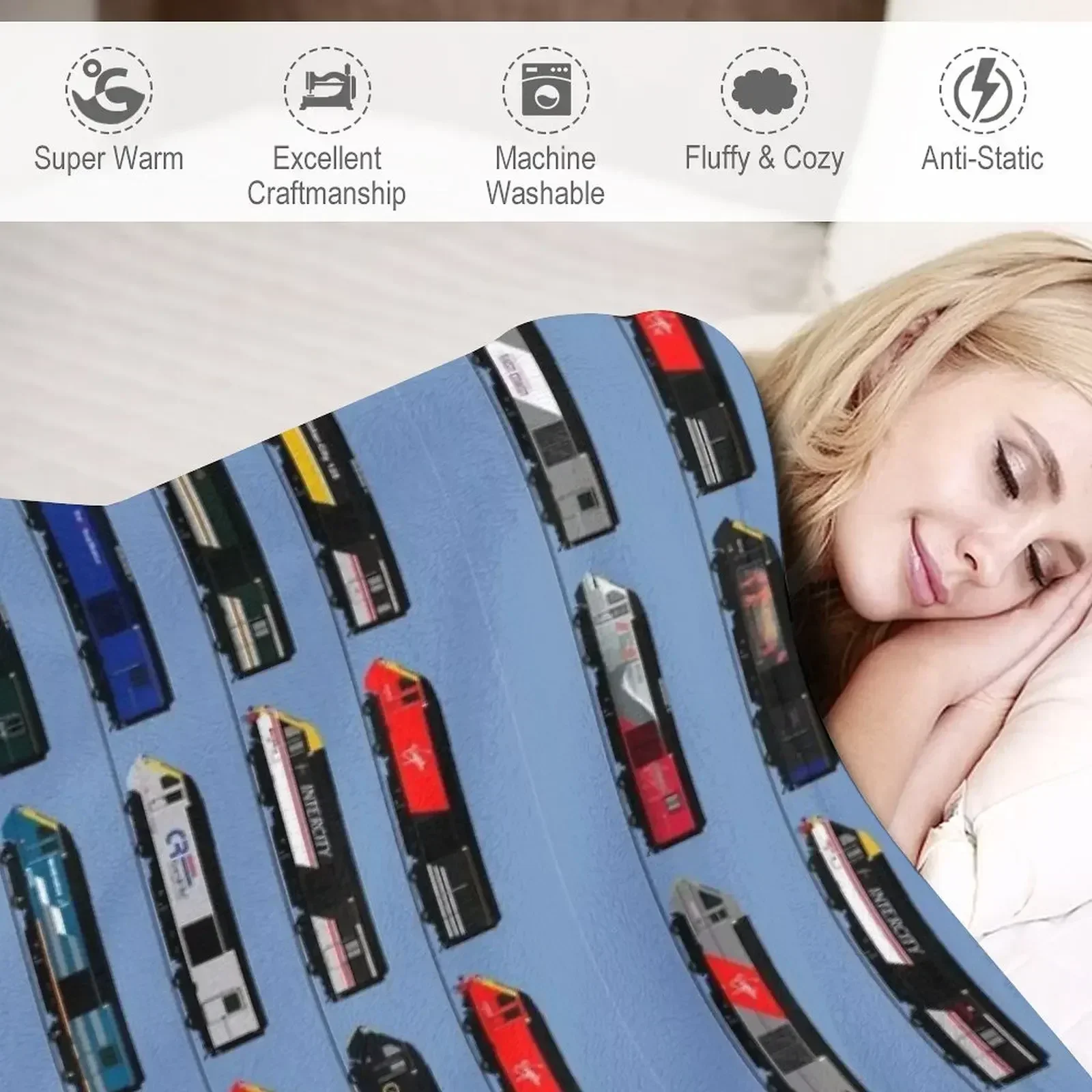 Детские пледы Class 43 Hst Intercity 125