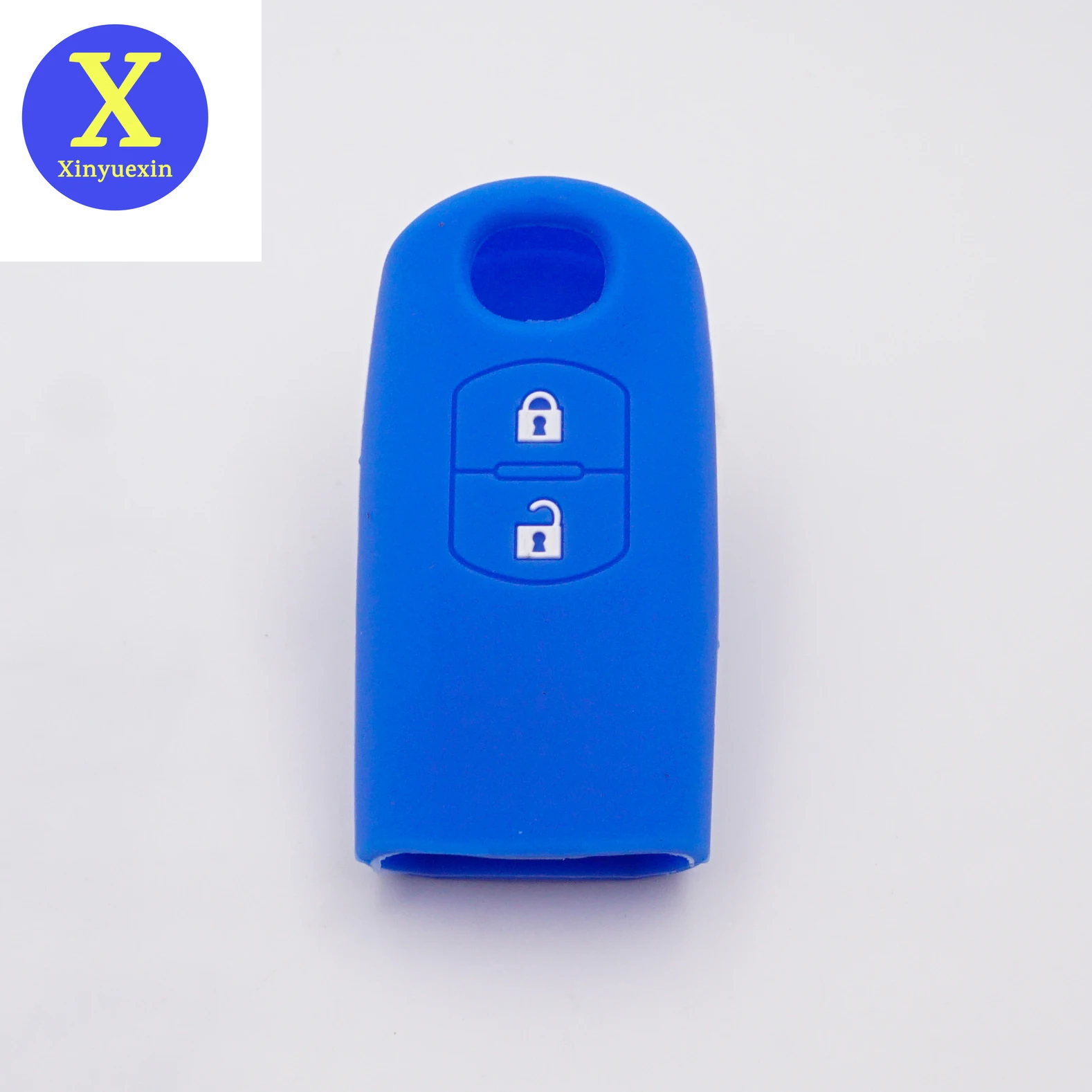 

Xinyuexin Silicone Car Key Cover Remote Case for MAZDA CX5 6 3 2 5 CX3 CX4 CX7 CX8 CX9 X5 Sch5 Speed Miata MX5 Protect CX4 2020