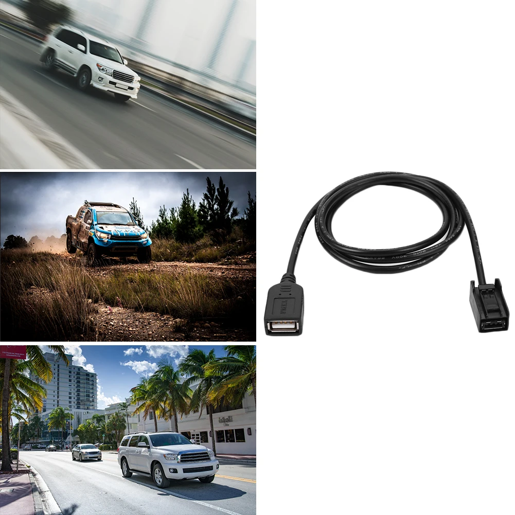 AUX USB-Кабель-адаптер гнездовой удлинитель шнур стерео MP3 музыкальный интерфейс