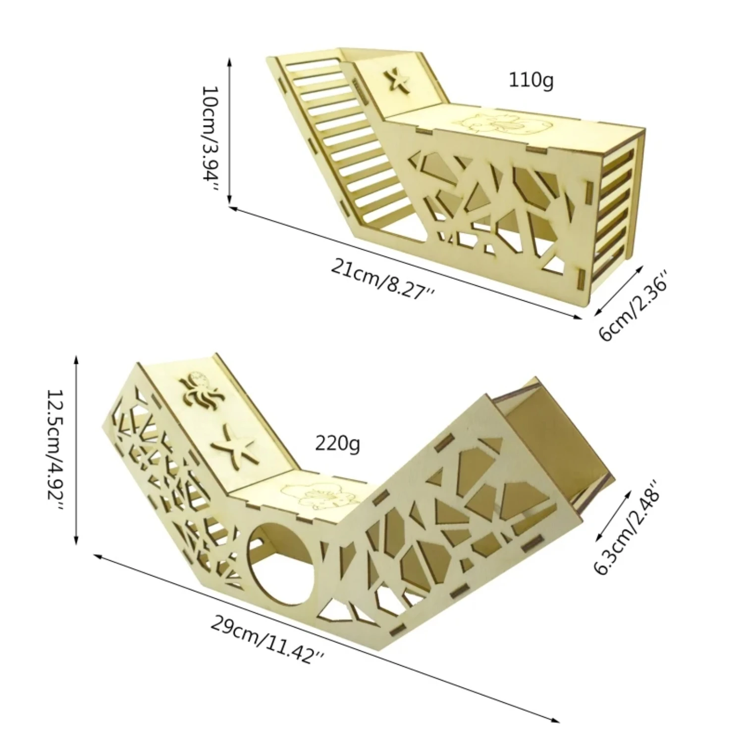 Элегантный прочный и стильный деревянный домик для домашних животных-Превратите