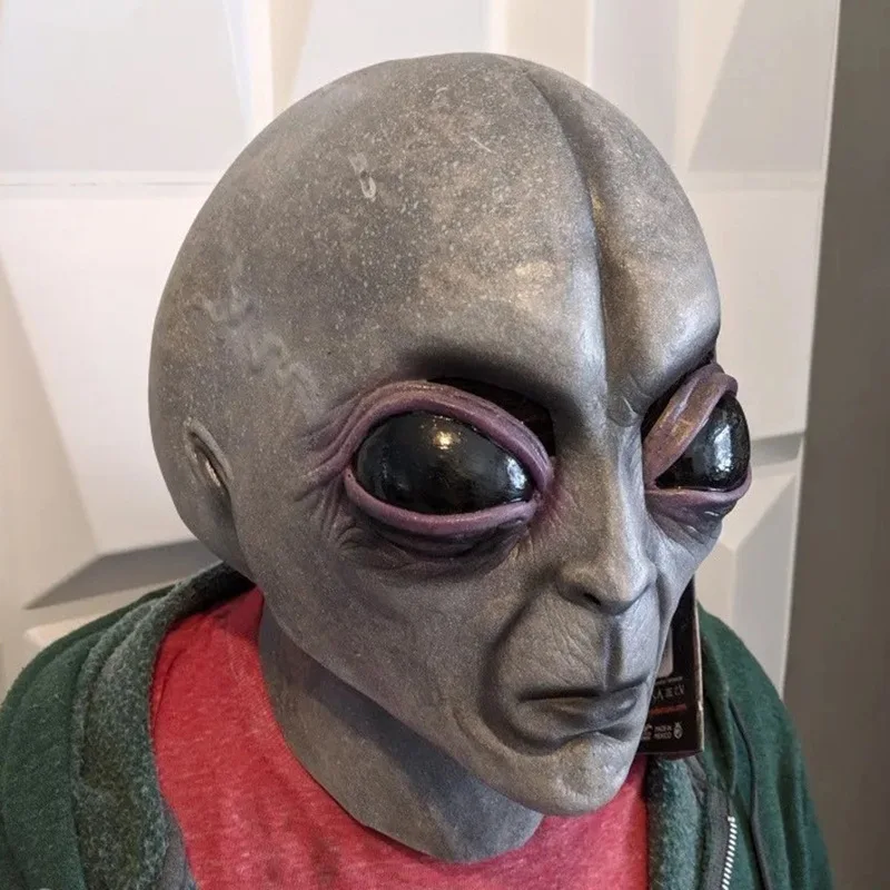 

Halloween Alien Mask Scary Horrible Horror Alien Supersoft mask Magic Mask Creepy Party Decoration Funny Cosplay Prop Masks