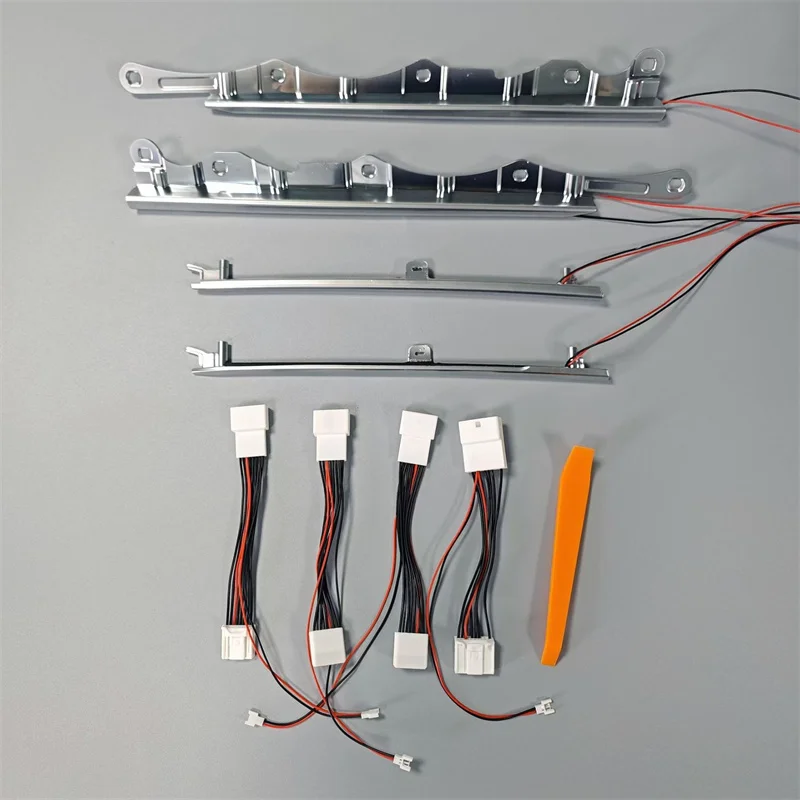 

Для Toyota Camry 9-го поколения xv80, направляющая дверного освещения, динамический ритм, атмосферный свет, обновление ледяного синего цвета, светодиодный окружающий свет