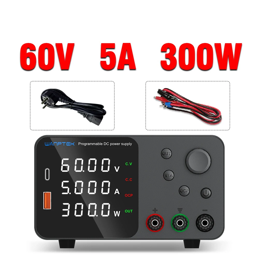 

WANPTEK Регулируемый лабораторный стабилизатор напряжения TPS3010