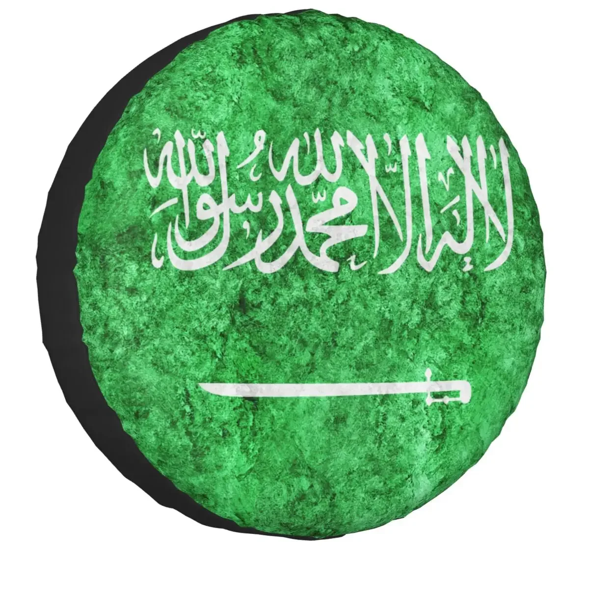 Чехол для запасного колеса с флагом Королевства Саудовской Аравии Mitsubishi Jeep RV SUV