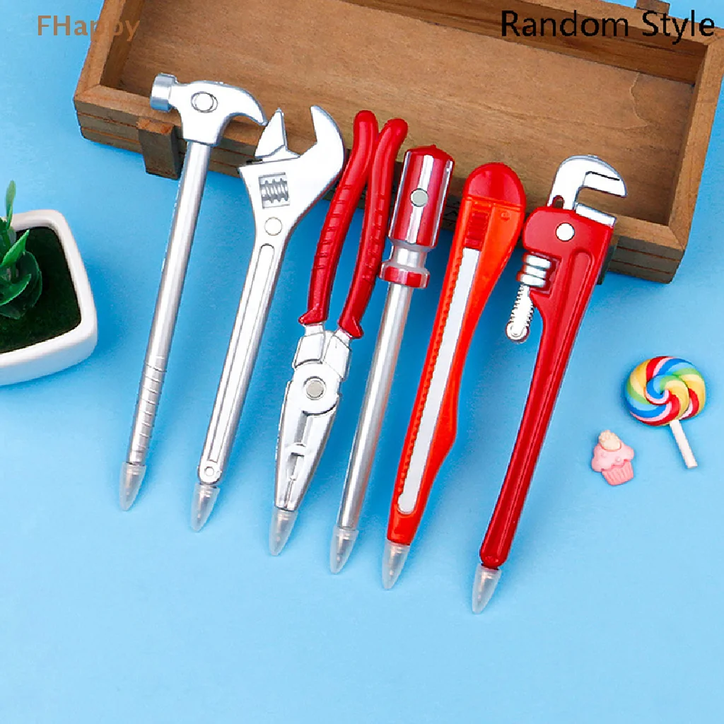 

Ball Pens Simulation Hardware Tools Vise Screwdriver Pliers Hammer Toy Modelling Ballpoint Pen Student Learning Prizes Gift