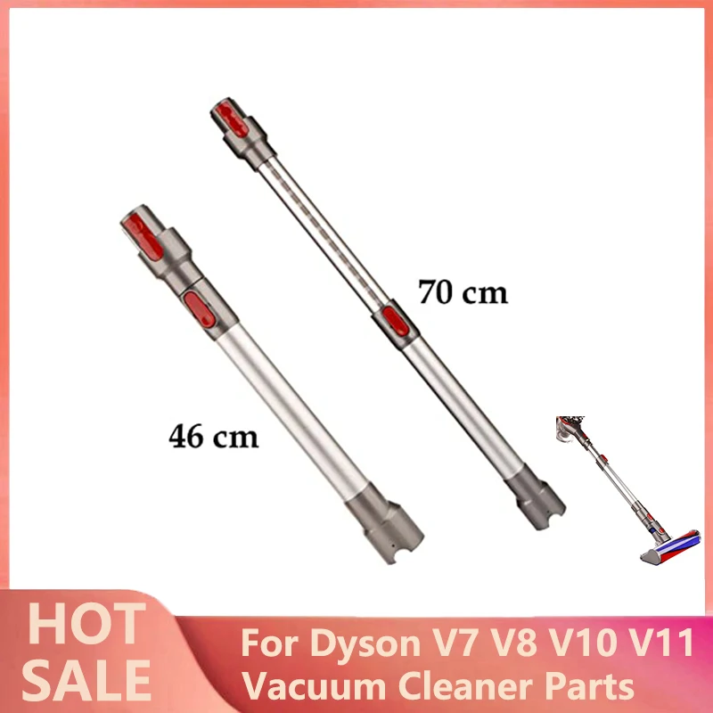 

Telescopic Extension Rod For Dyson V7 V8 V10 V11 Metal Straight Pipe Bar Handheld Wand Tube Vacuum Cleaner Spare Parts Accessory