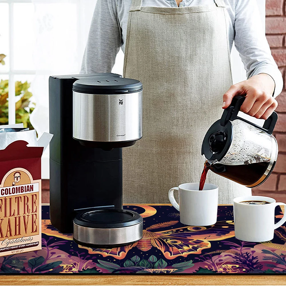 Диатомные сливные прокладки для кухни бабочки луна впитывающие миски столовая