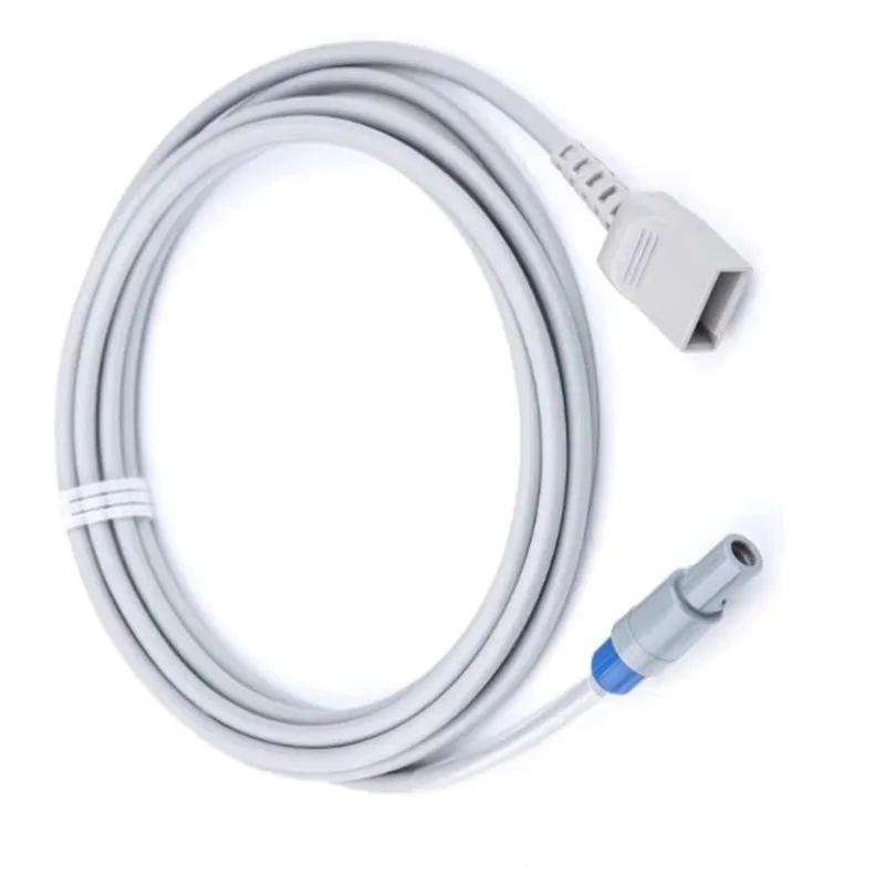Фото Подходит для Jinjiang Electronics, 4-контактный двухслотовый кабель для датчика давления инвазивного давления BD №2