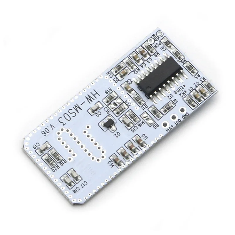 Высокопроизводительный датчик движения HW-MS03 2 4 ГГц до 5 8 микроволновый радар