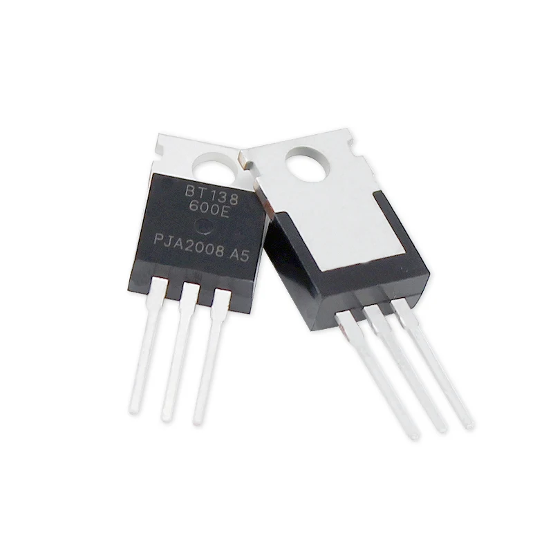 

5PCS BT138-600E BT138 BT138-600 12A 600V TO-220 IC