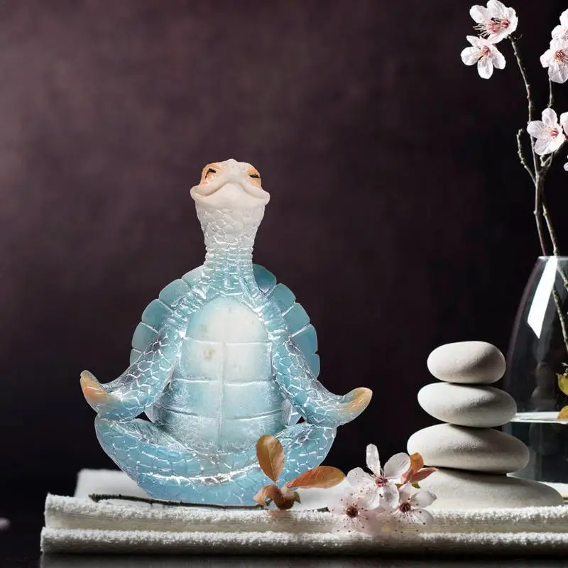 

Sea For Crafts Frog Decorations Statue Garden Buddha Sea Yoga Zen Design Turtle Meditation Turtle Ornament Resin Statue Statue