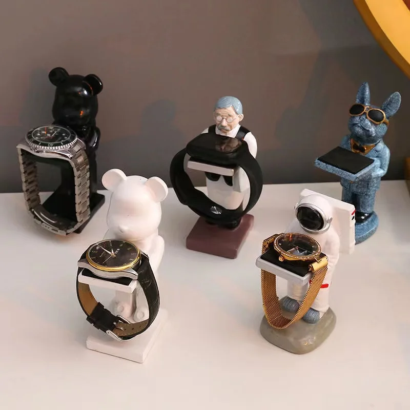 

Home Decorations Watch Holder Astronaut Apple Watch Storage Crafts Living Room Decorations Astronaut Desktop Decoration Ornamen
