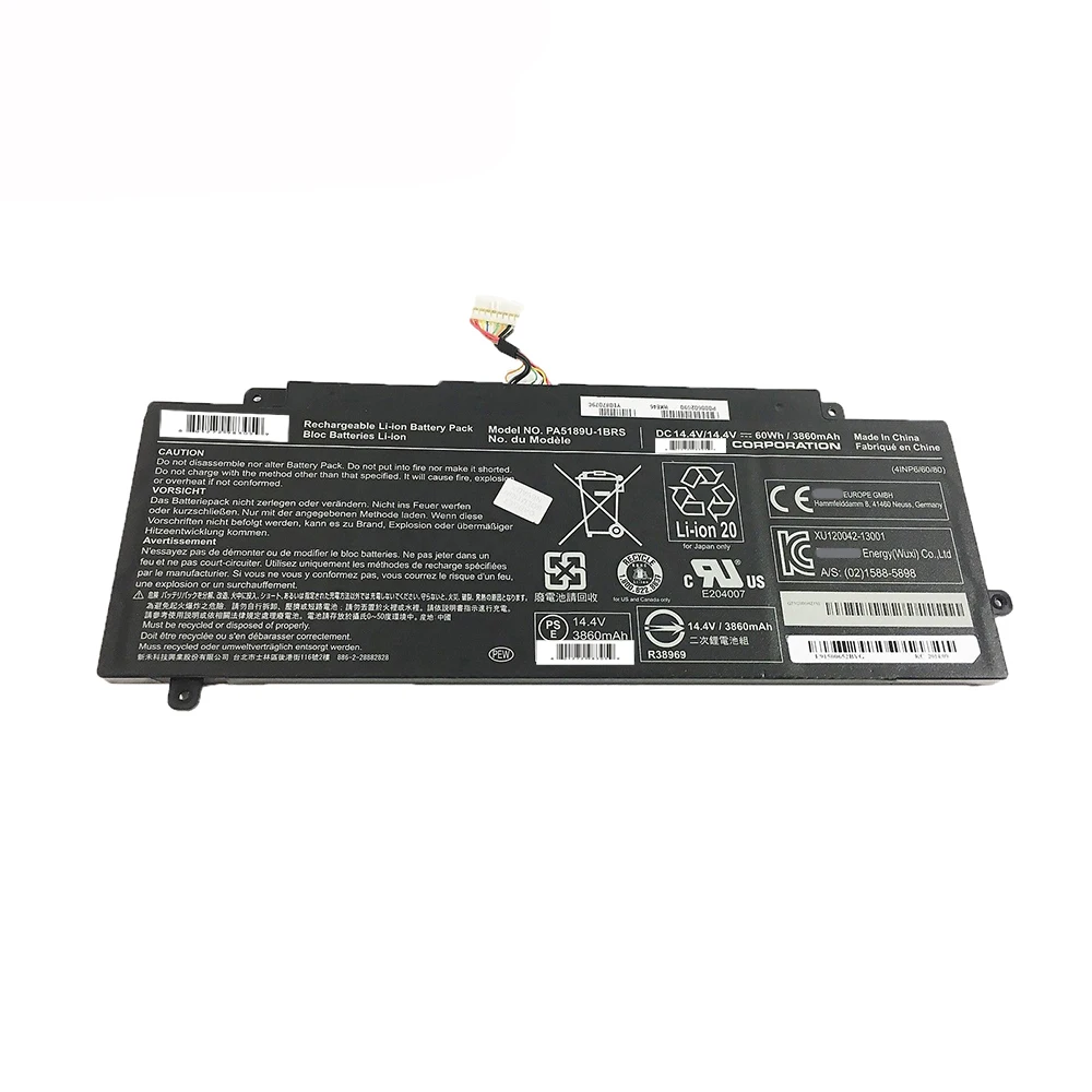 PA5189U-1BRS 14 4 В 60 Втч оригинальный аккумулятор для ноутбука Toshiba Satellite P55W P55W-B P55W-B5224