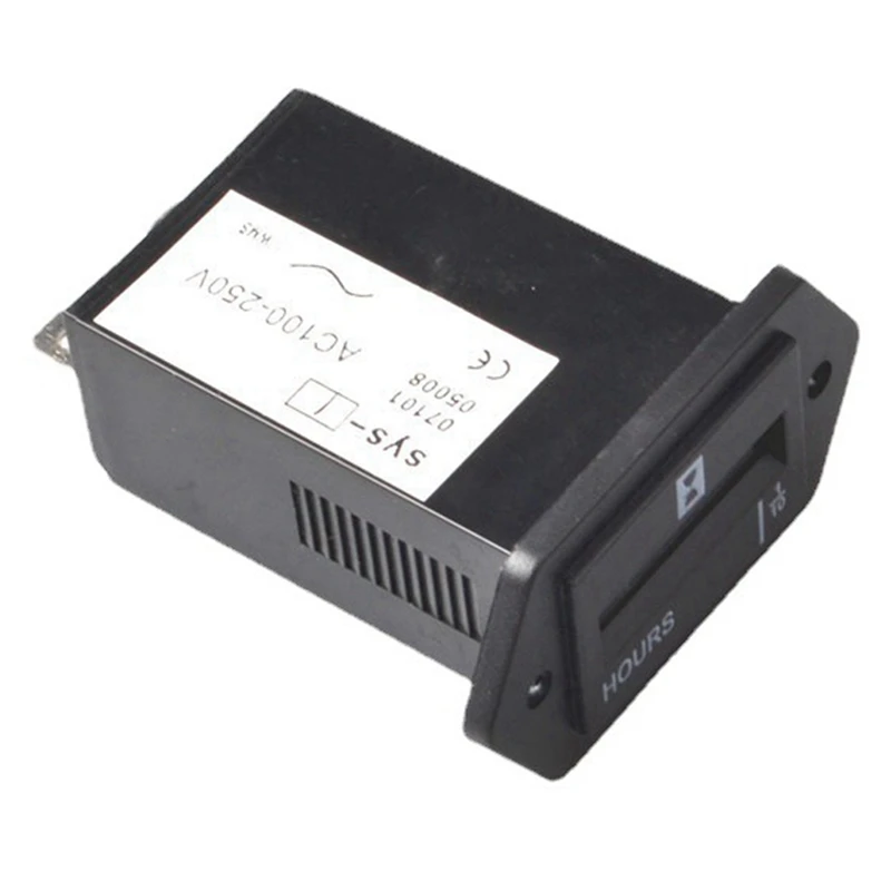 AC100-250V герметичный счетчик часов для генератора лодок автомобилей ATV UTV Go тележек