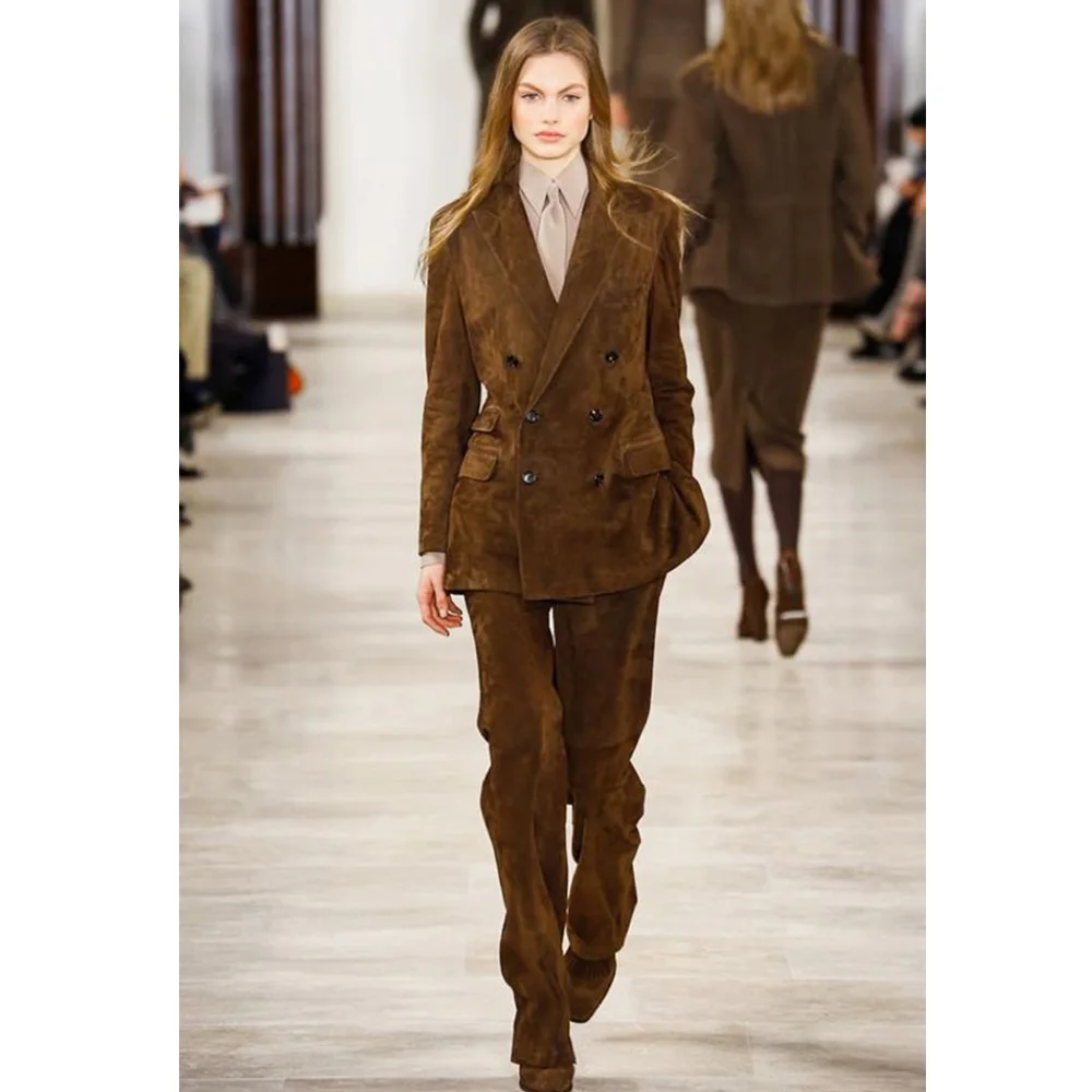 Женские повседневные элегантные женские комплекты из двух предметов