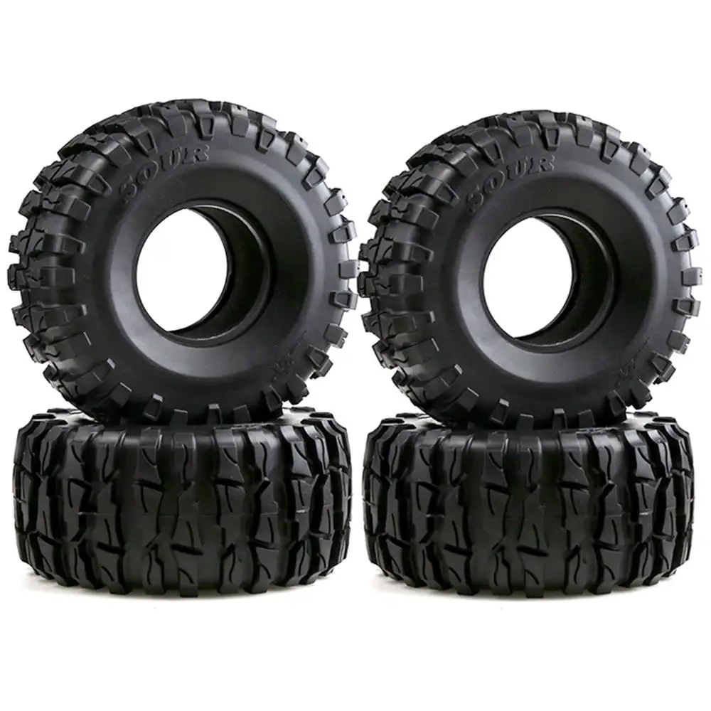 

2 шт./4 шт. 2,2 резиновые шины, колесные шины 138*62 мм для 1/10 RC Rock Crawler автомобиль Axial SCX10 Canyon Trail 105 диски TRX4 TRX6 Warrior