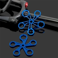 tool shock absorber bicycle bike accessories installation front fork shoulder cover front fork cap wrench crank cover